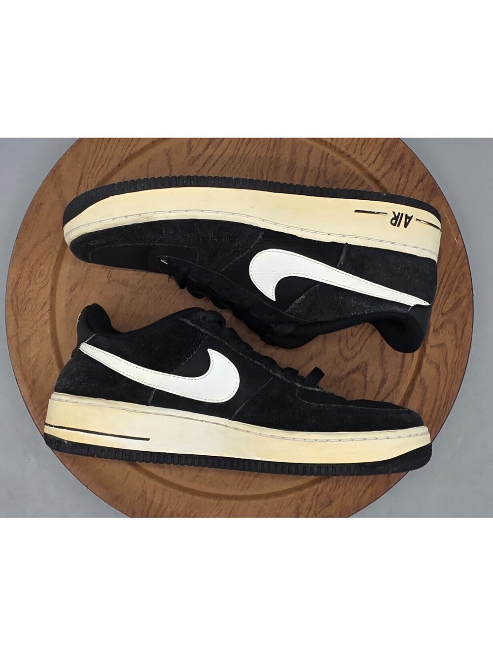 🔥 Nike Air Force 1 Shoes Youth Size 6Y Low Classic 596728-026 Sneakers 🔥Suede